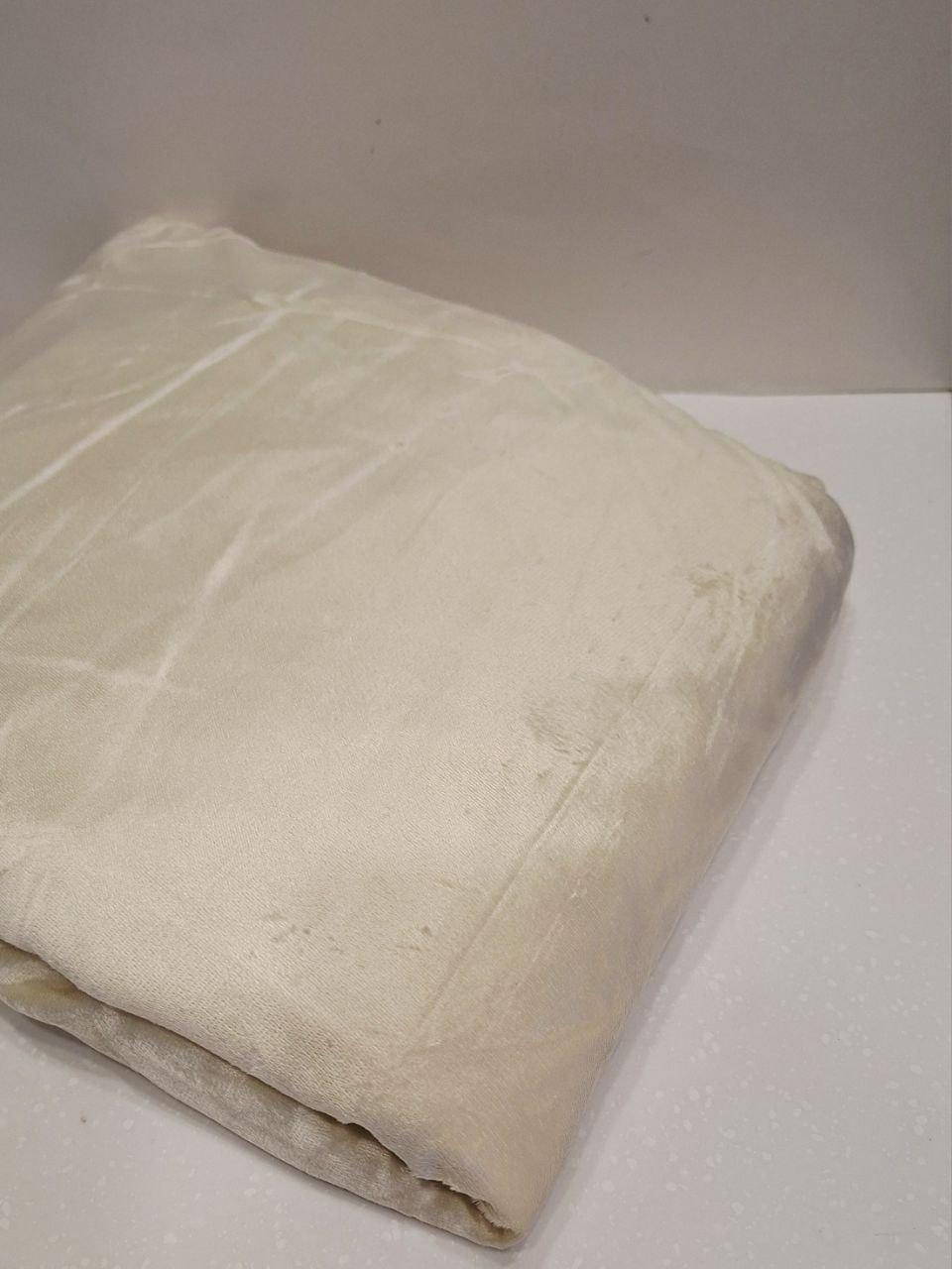 Простирадло на резинці Colorful Home велюрове 160x200x25 см Кремовий (1631) - фото 5 Простирадло на резинці Colorful Home велюрове 160x200x25 см Кремовий (1631) - фото 5