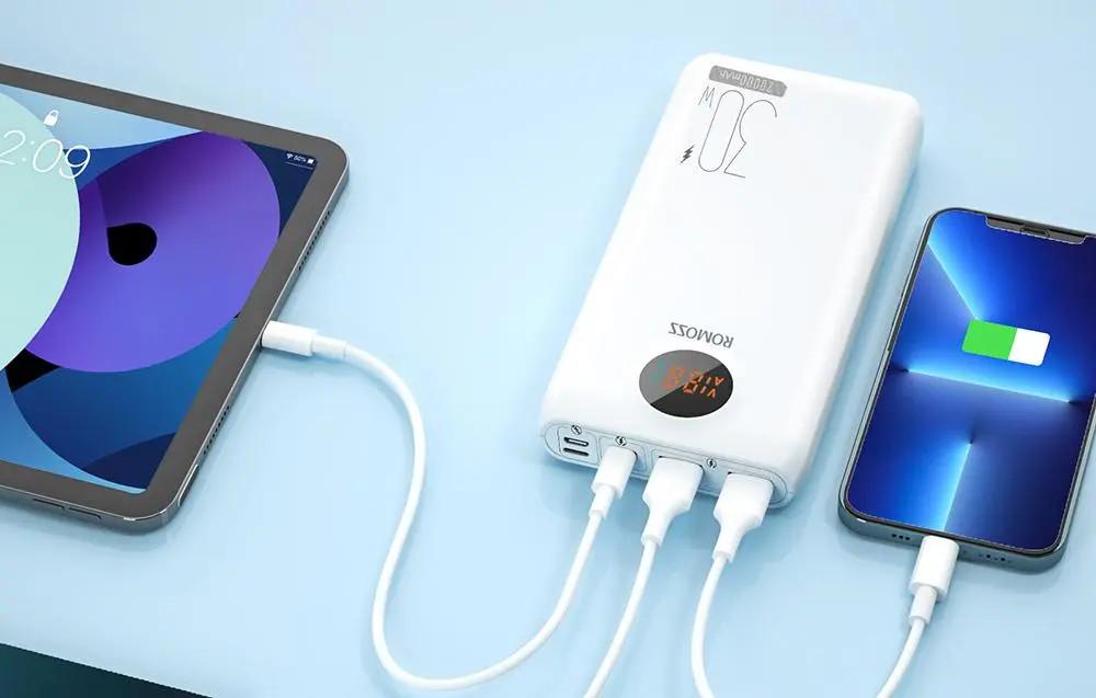 Повербанк Romoss SW20S Pro 20000 mAh White (PSW20-392-1133H) - фото 4