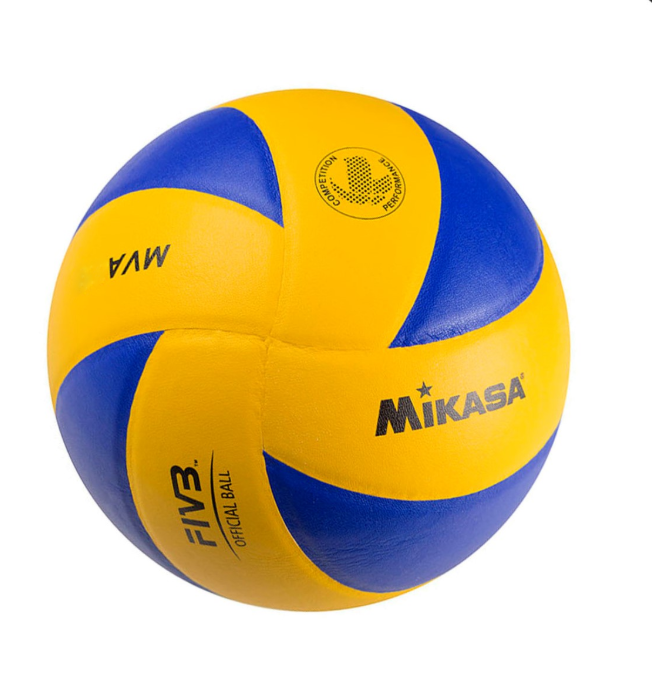 Мяч волейбольный Mikasa MVA200 Синий/Желтый Мяч волейбольный Mikasa MVA200 Синий/Желтый