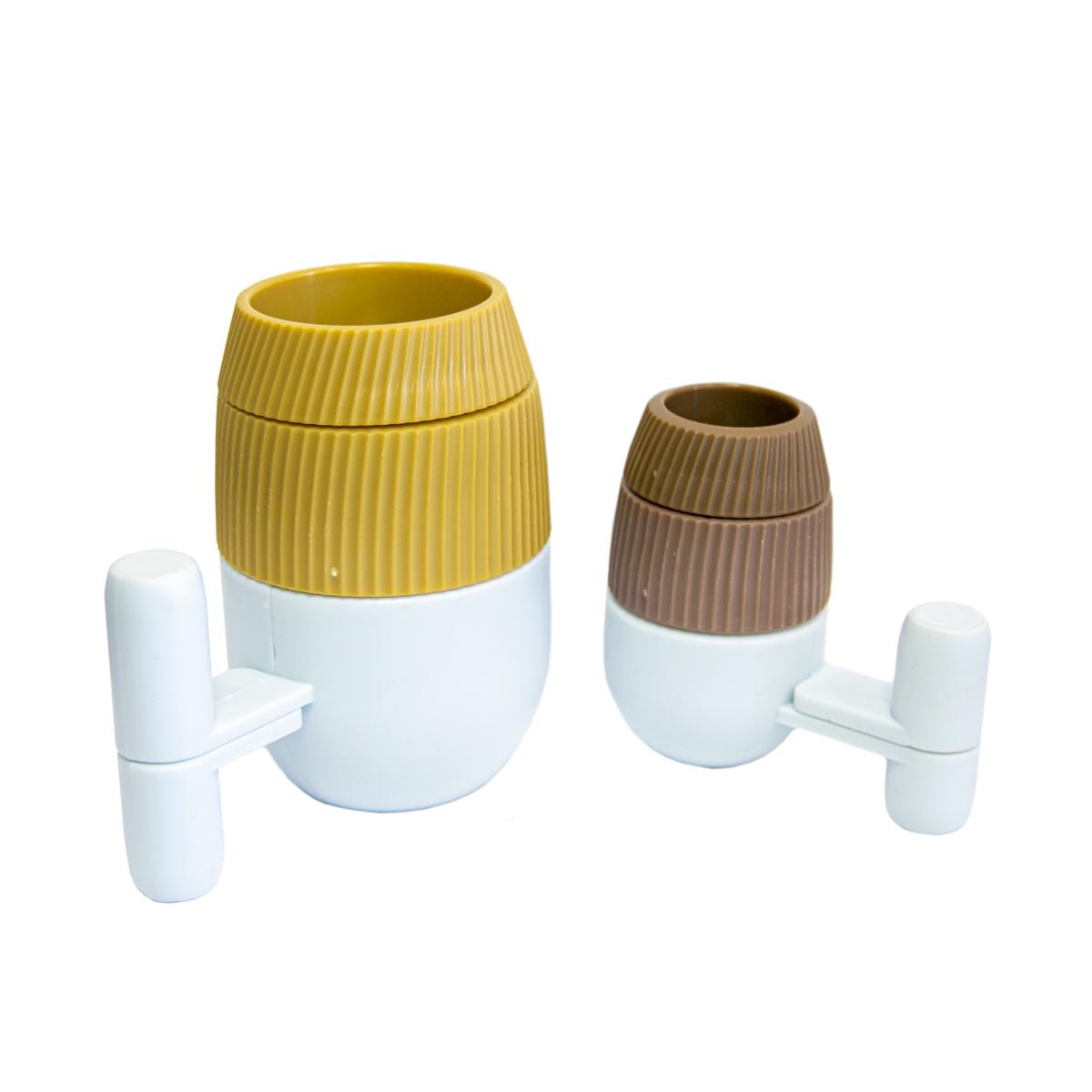 Форма для приготовления фрикаделек 2 шт. Бело-коричневый (1010338-Other)