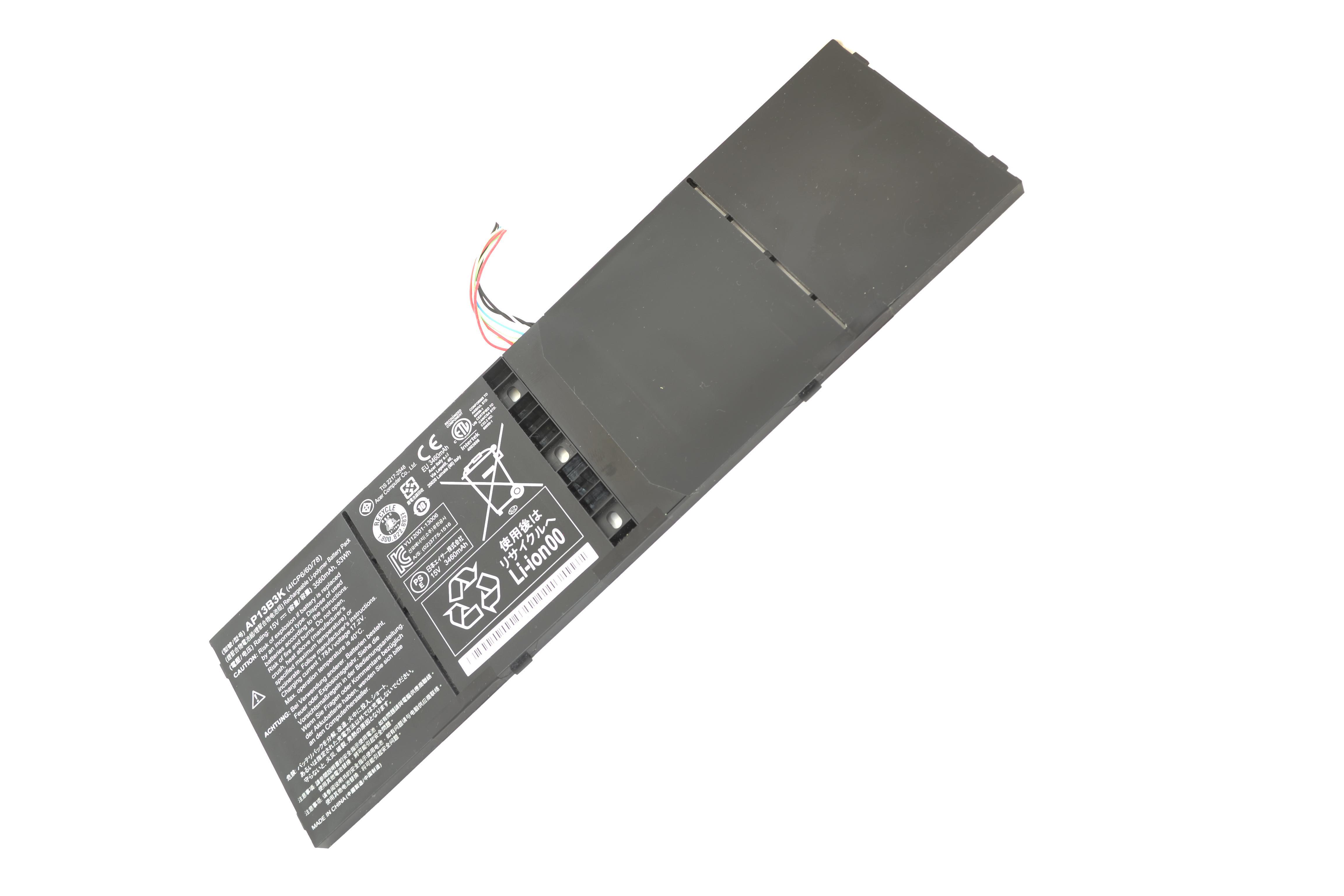 Акумулятор для ноутбука Acer AP13B3K Aspire V7-482 15V 3560 mAh (010162)