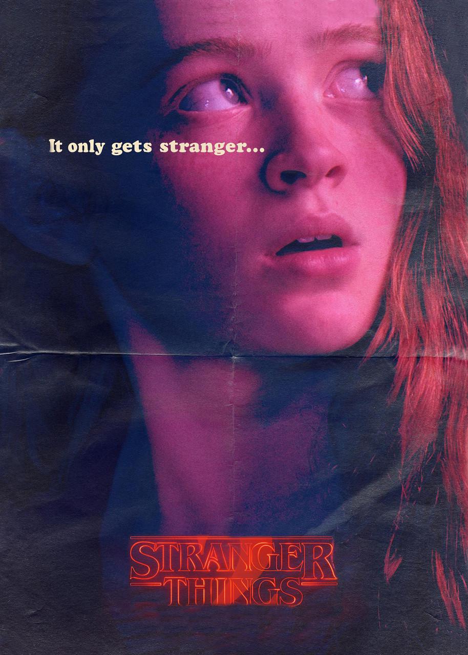 Картина постер Gee! Stranger Things Очень странные дела Макс 40х60 см ST 09.048