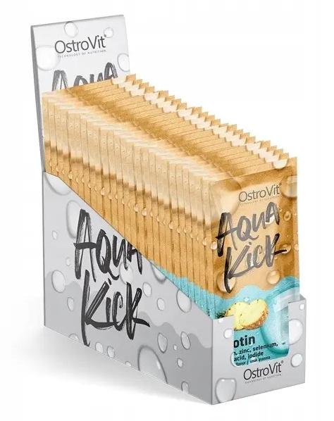 Витаминно-минеральный комплекс для спорта OstroVit Aqua Kick Biotin 24 х 10 g Pineapple