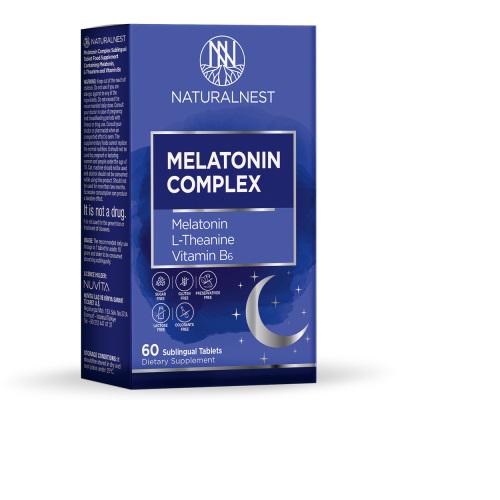 Натуральная добавка для улучшения сна NATURALNEST Мелатонин-комлекс 60 сублингвальных табл. (444720) Натуральная добавка для улучшения сна NATURALNEST Мелатонин-комлекс 60 сублингвальных табл. (444720)