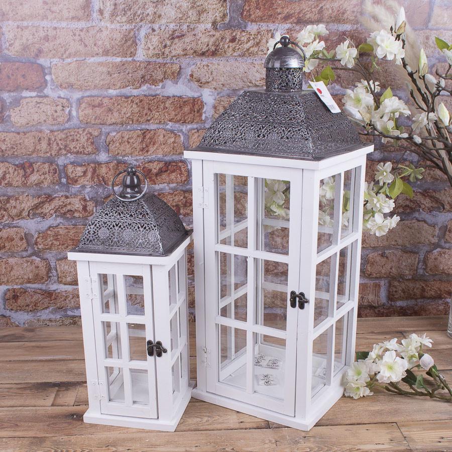 Фонарь деревянный 2 шт. (2937-1)