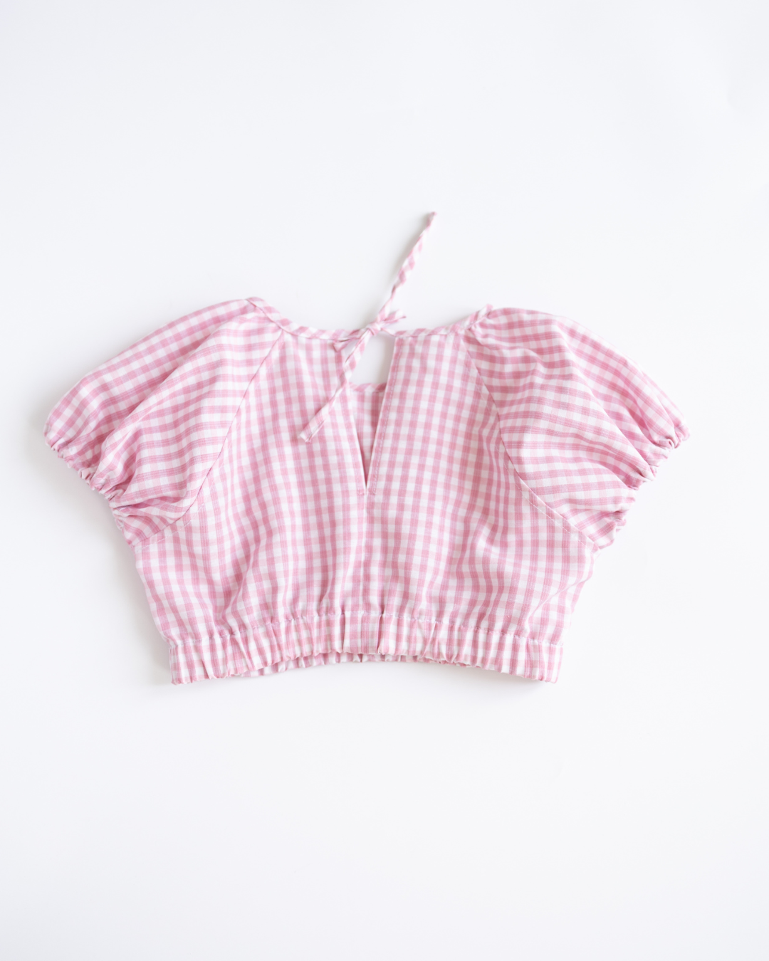 Костюм для дівчинки літній Blossom Alwair Kids в клітинку 134 см Рожевий (27309136) - фото 8