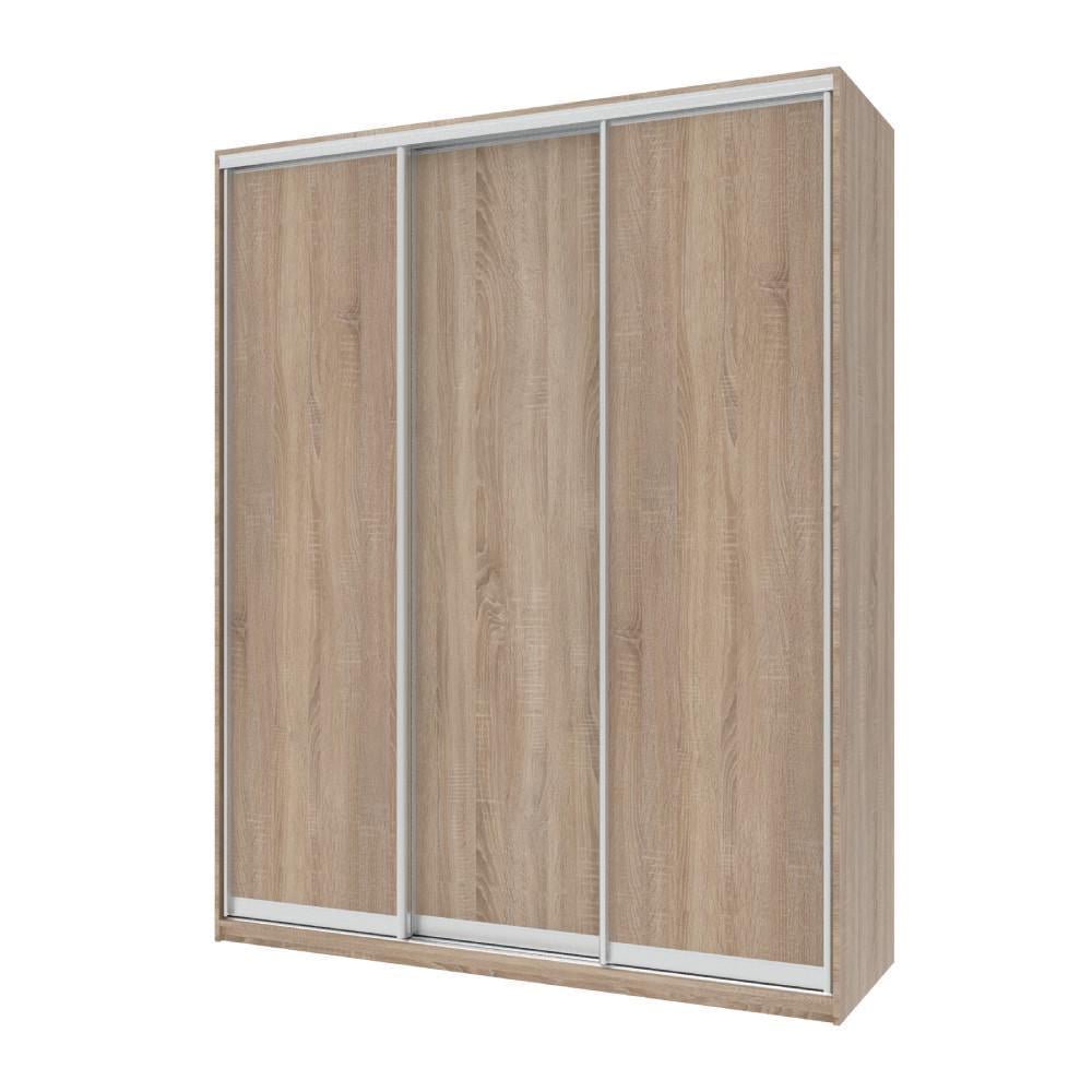 Шкаф-купе трехдверный Doros Сити Лайт 180х60х225 см Дуб Сонома (DRS-011095)