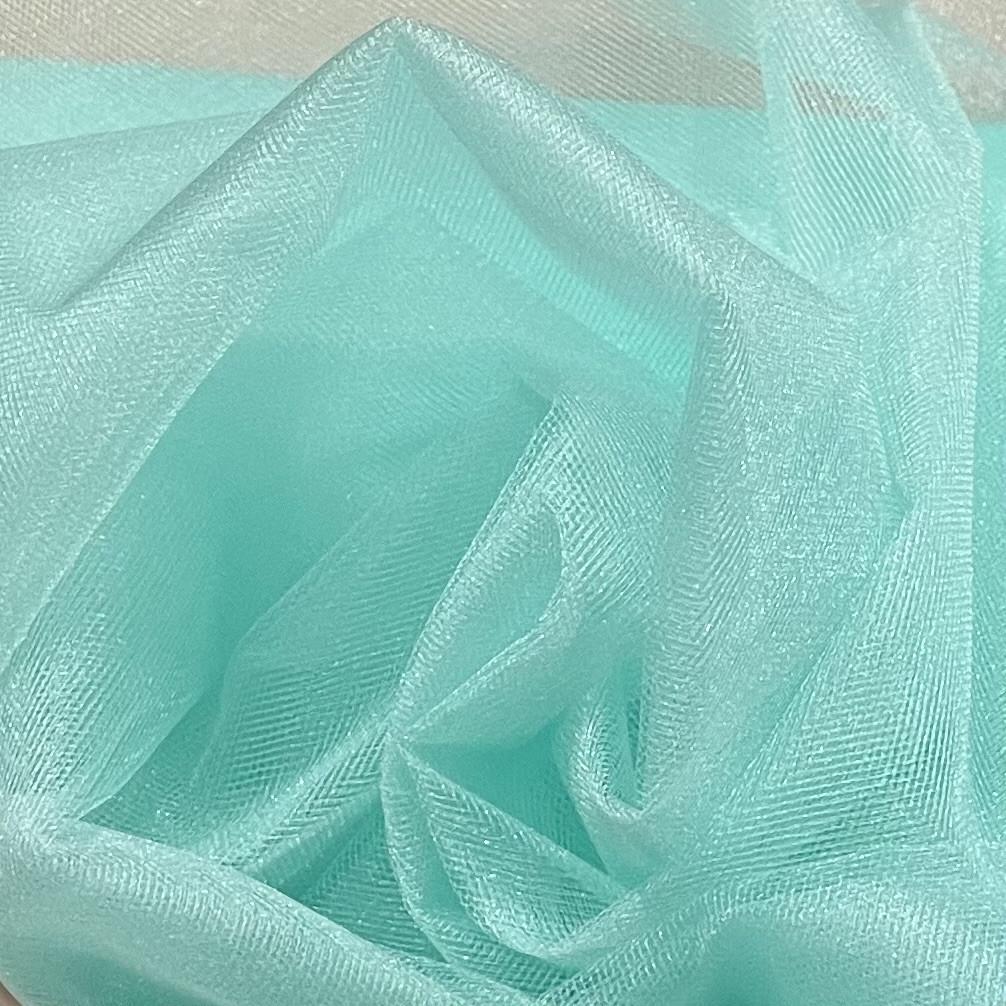 Сітка фатин Kristal Tul №025 Бірюзовий (24479343) - фото 2 Сітка фатин Kristal Tul №025 Бірюзовий (24479343) - фото 2