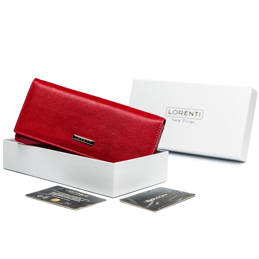 Кошелек женский кожаный LORENTI 55288-15-9801 Красный