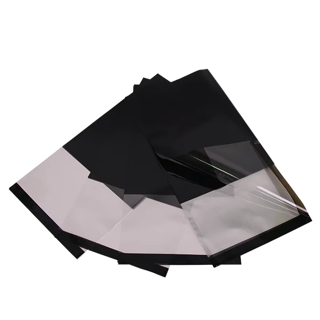 Пленка для цветов Flora 60х60 см с прозрачной полоской 20 шт. (40933)