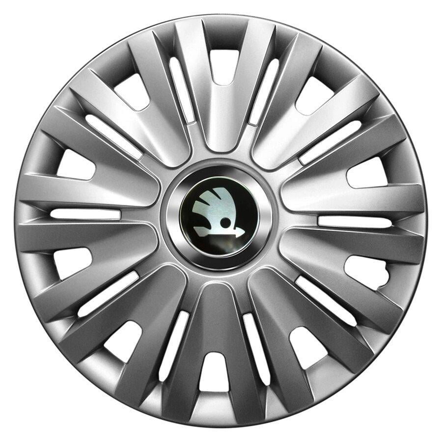 Комплект ковпаків JAWOPLAST Delta R16 для Skoda 4 шт. Silver (28435076)