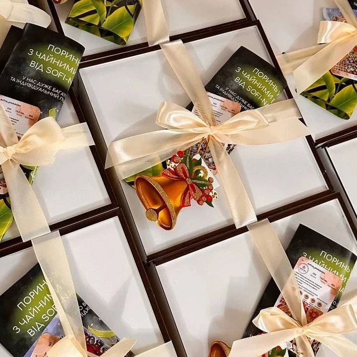 Подарочный набор чайными бомбочками 9 шт. в подарочной упаковке (28586742) - фото 4
