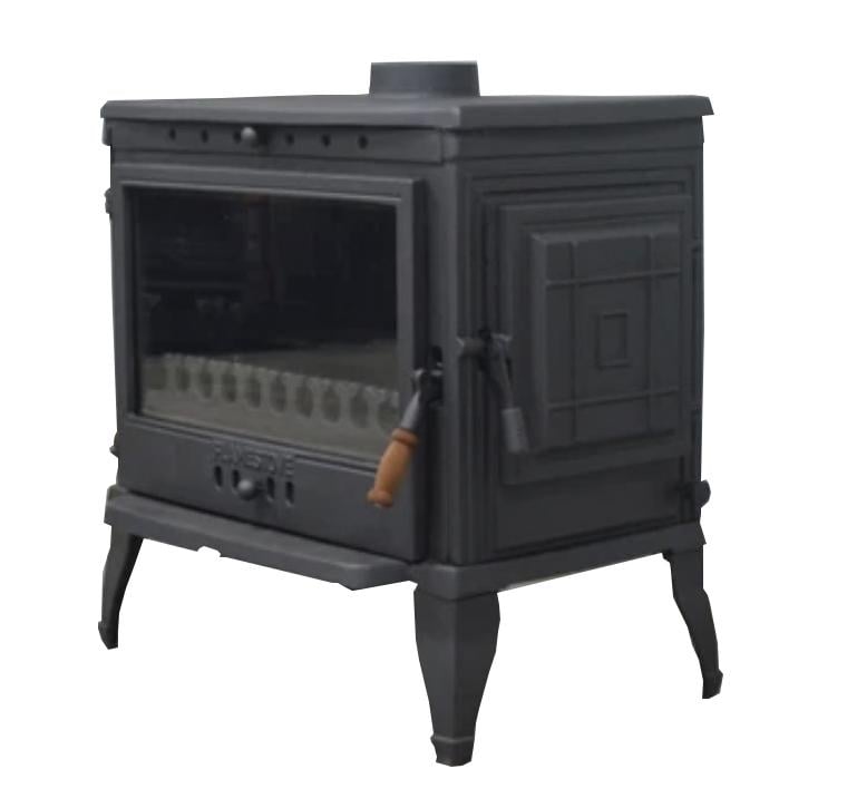 Печь чугунная Flame Stove Retro Classic с боковой дверцей (FS-041YK)