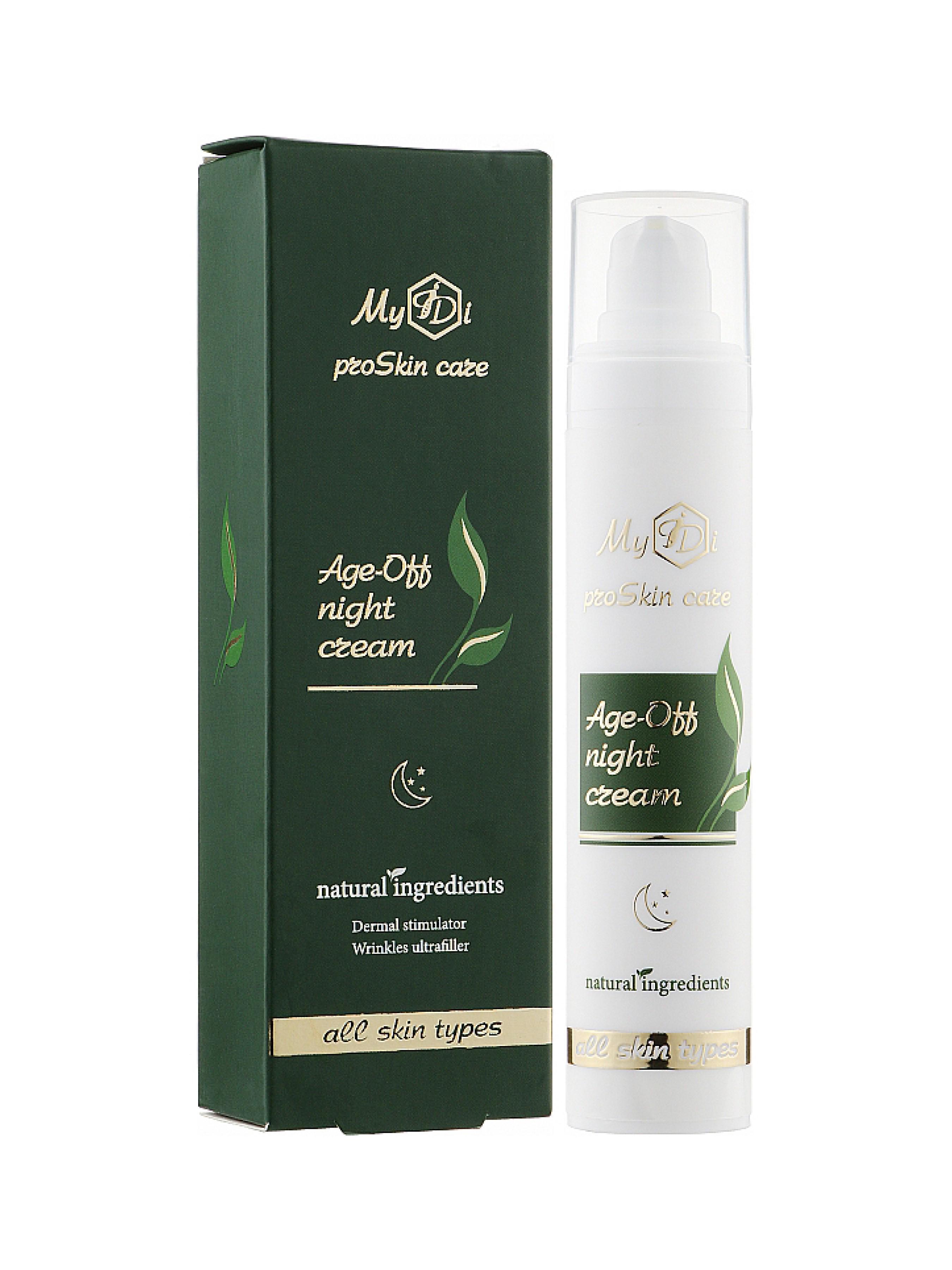 Крем антивіковий нічний MyIDi Age-Off night cream 50 мл (4821284851029) - фото 2