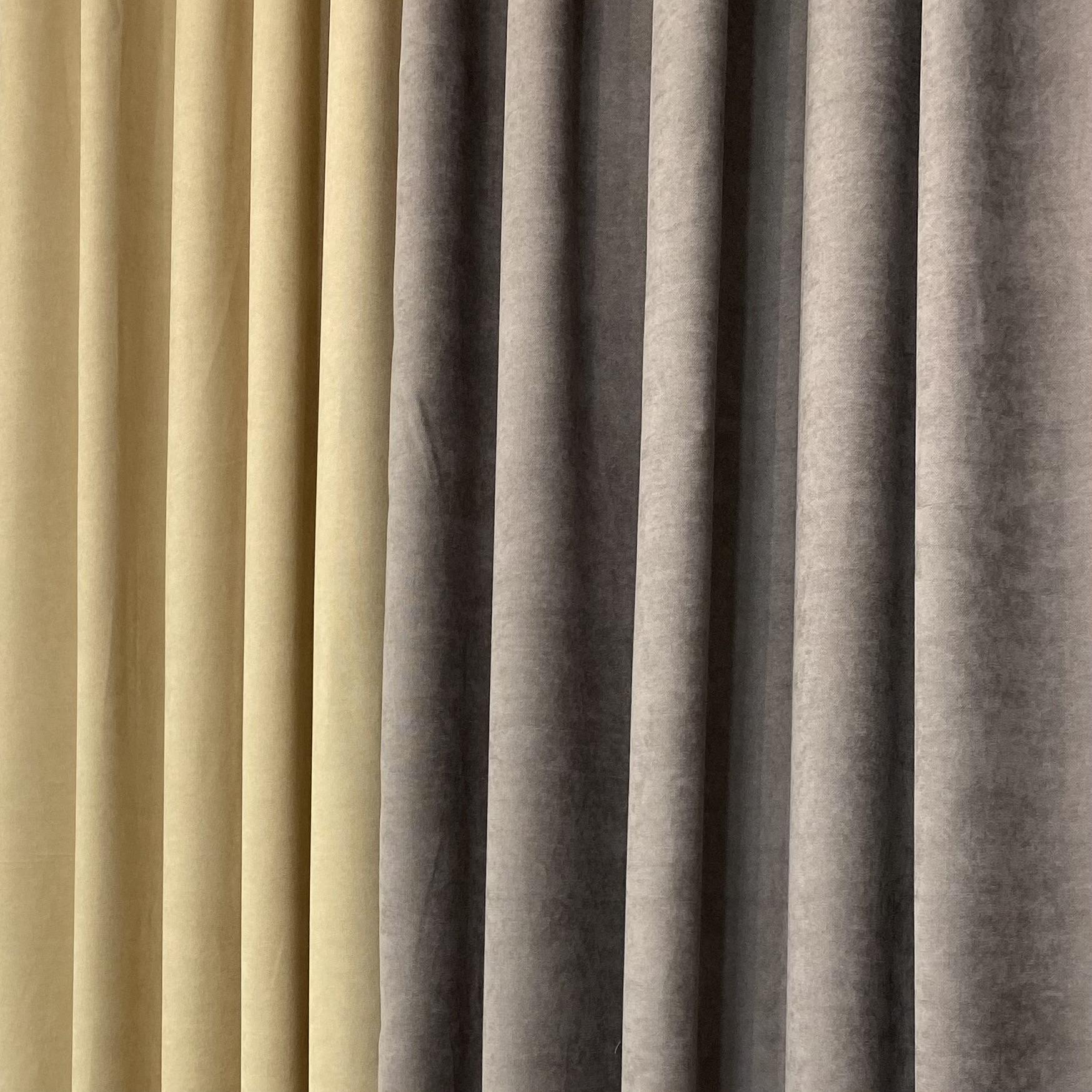 Шторы микровелюр TG Home Дуэт №450 1,50х2,70 м Мокко/Бежевый (450-341/195) - фото 3 Шторы микровелюр TG Home Дуэт №450 1,50х2,70 м Мокко/Бежевый (450-341/195) - фото 3