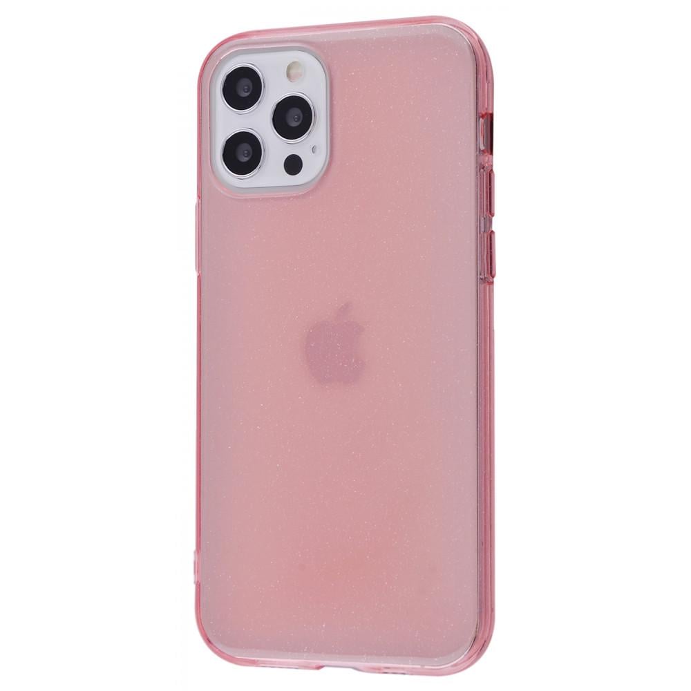 Чехол PRC Star Shine Silicone Case TPU для iPhone 12 Pro Max Light-pink