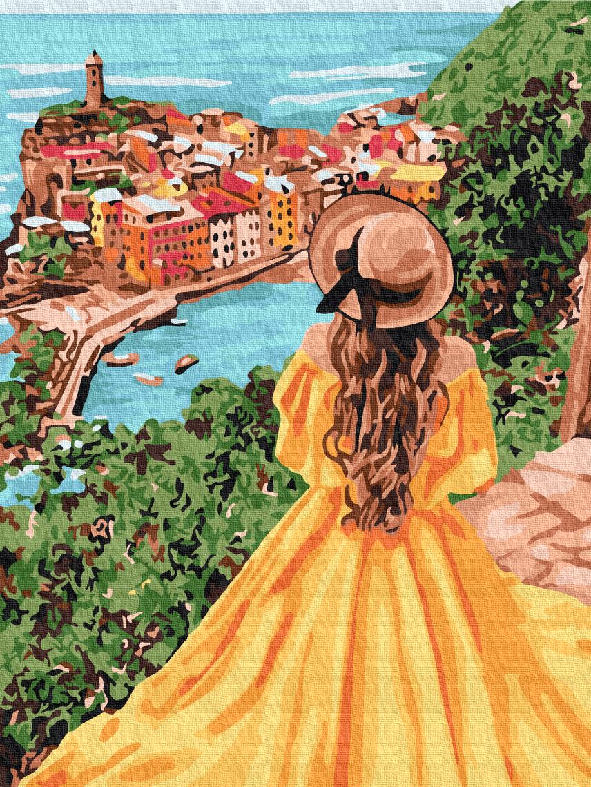 Картина по номерам Brushme Портовый город 30x40 см (RBS51585)