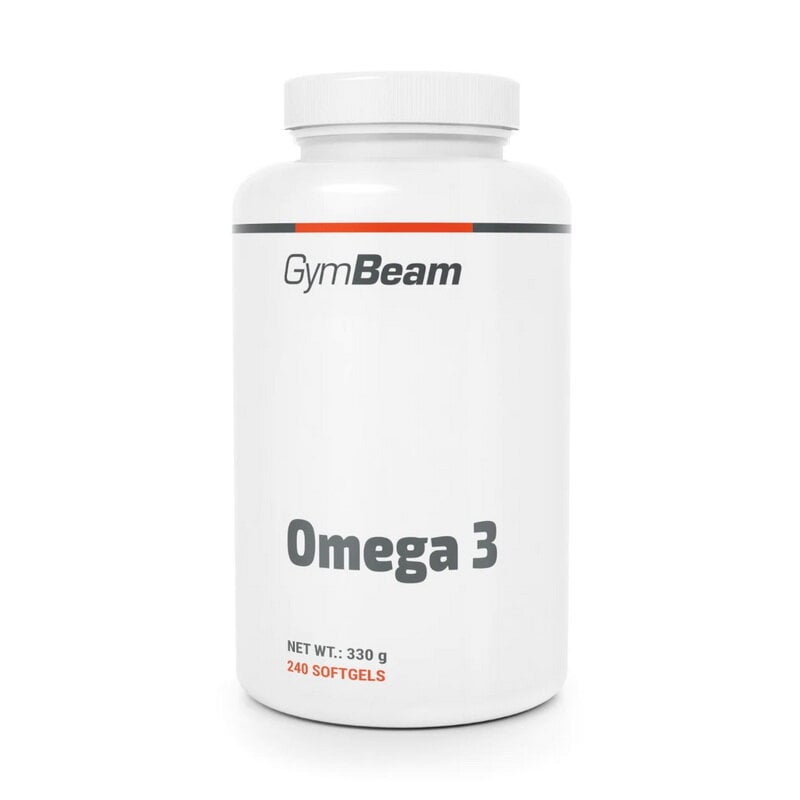 Омега 3 GymBeam Omega 3 у формі тригліцеридів 240 капс.