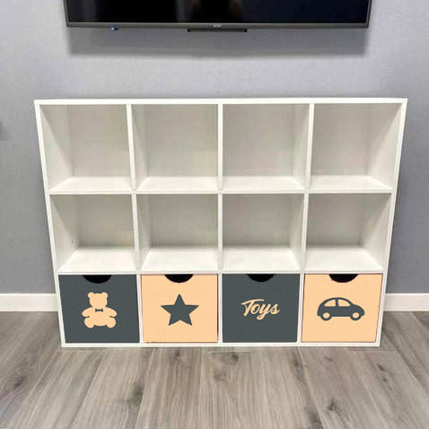 Стеллаж для игрушек и книг Gap Toys 12 ячеек 97х128х30 см (СДSAT12)