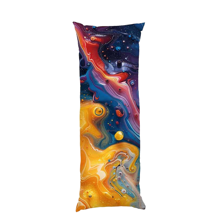 Подушка дакімакура Space paint Spots габардин 120х40 см (113829-1)