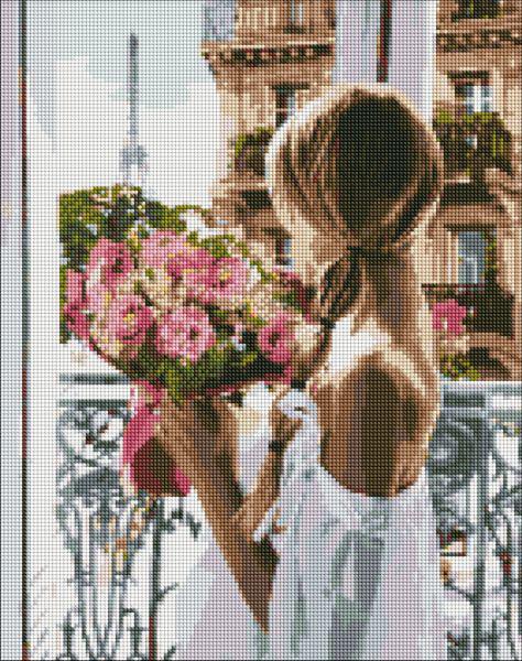 Алмазная мозаика Из Парижа с любовью