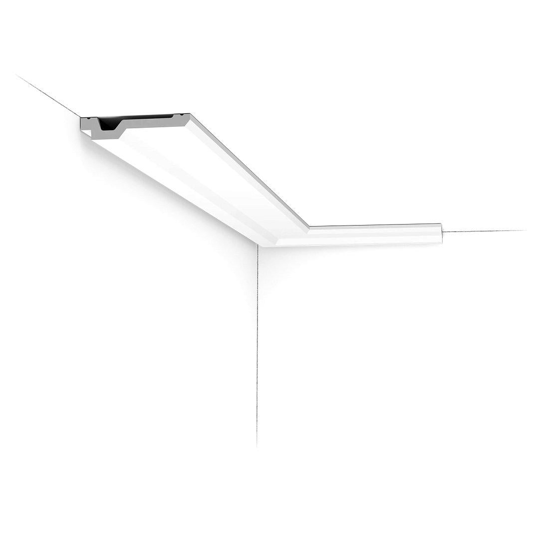 Карниз полиуретановый Orac Decor C356 жесткий 100х20x2000 мм (28952975)