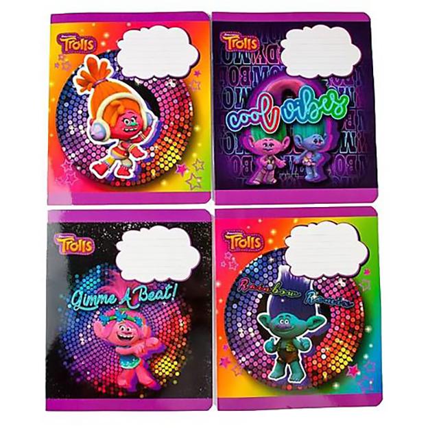 Тетрадь Тетрада Тролли 18 листов 20 шт. (MCR-288626)