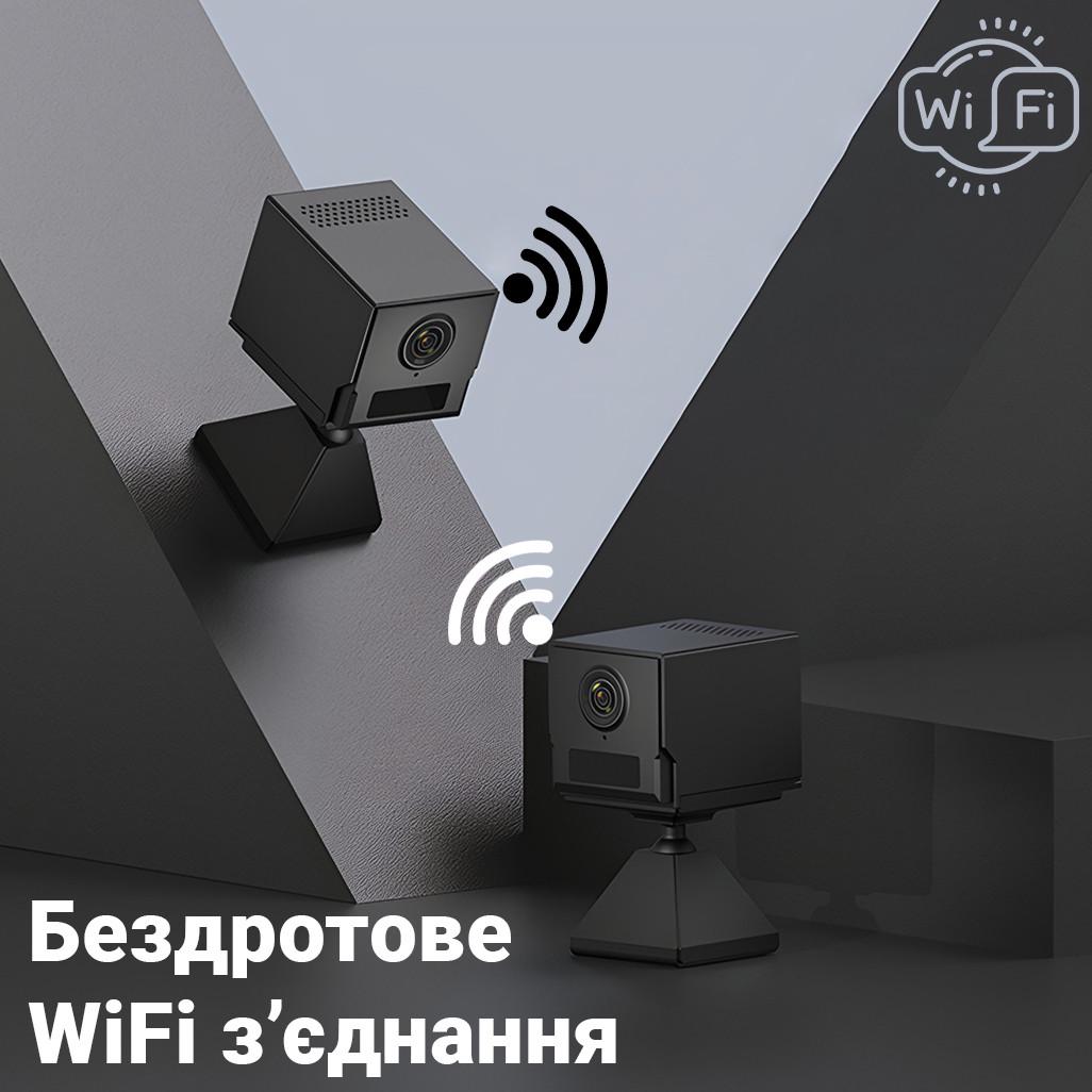 Камера видеонаблюдения Wifi мини Camsoy S50 до 250 дней работы с датчиком движения iOS/Android FullHD 1080P - фото 7 Камера видеонаблюдения Wifi мини Camsoy S50 до 250 дней работы с датчиком движения iOS/Android FullHD 1080P - фото 7