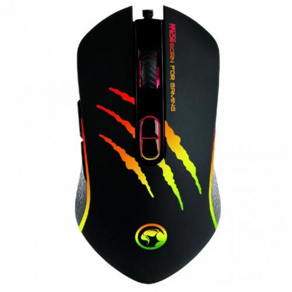 Мышь Marvo M425G Multi-LED USB 3200 dpi 1,8 м Black (104292)