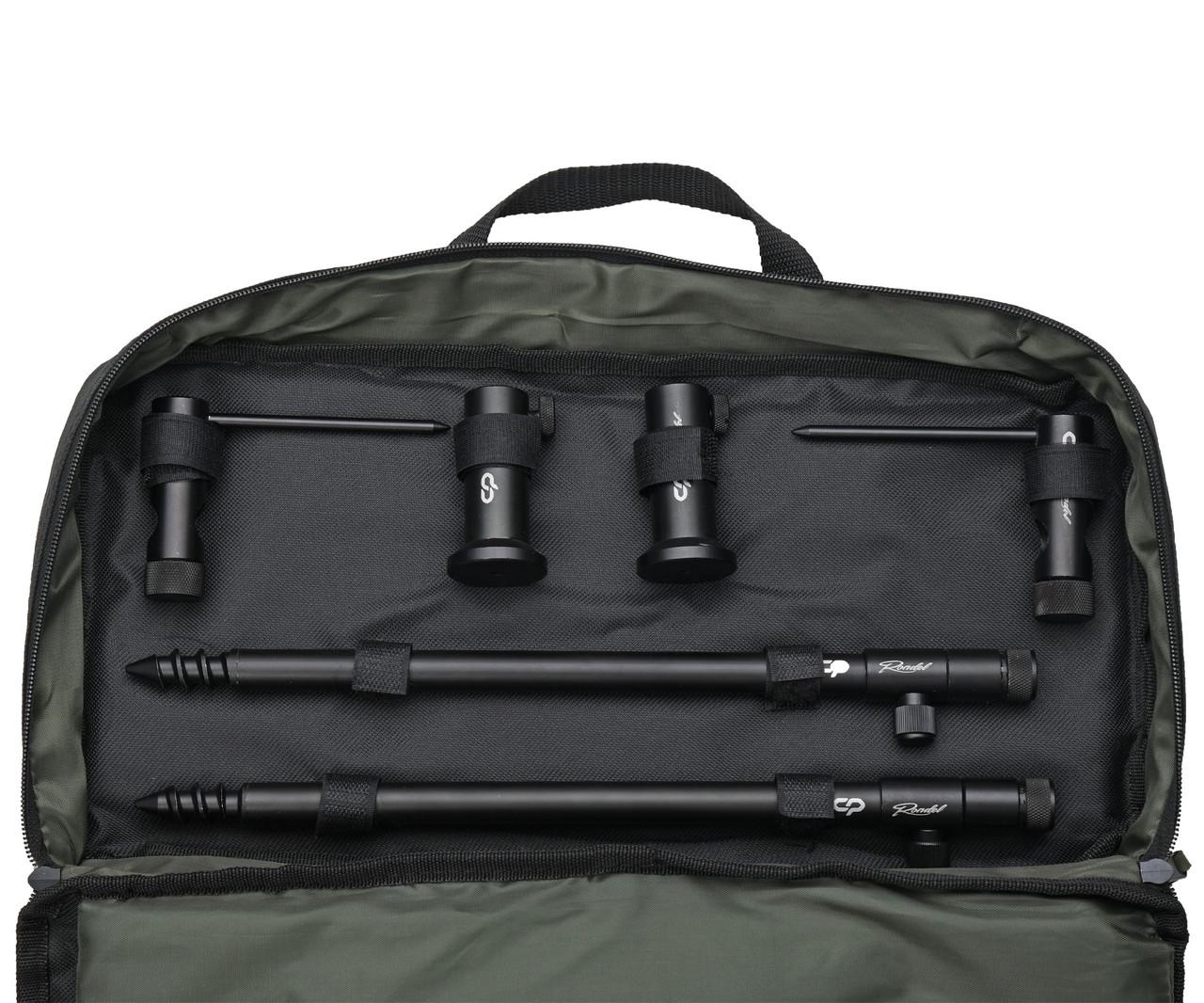 Набір стійок із буз-барами для двох вудлищ Carp PRO Rondel 2 Rods Stand Kit (28109365) - фото 2 Набір стійок із буз-барами для двох вудлищ Carp PRO Rondel 2 Rods Stand Kit (28109365) - фото 2