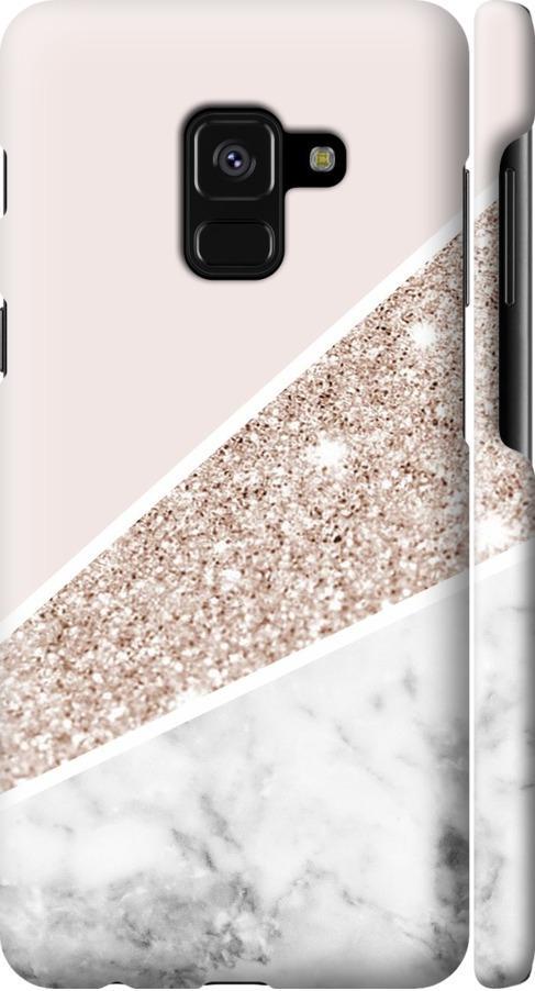 Чохол на Samsung Galaxy A8 2018 A530F Пастельний мармур (4342m-1344-42517)