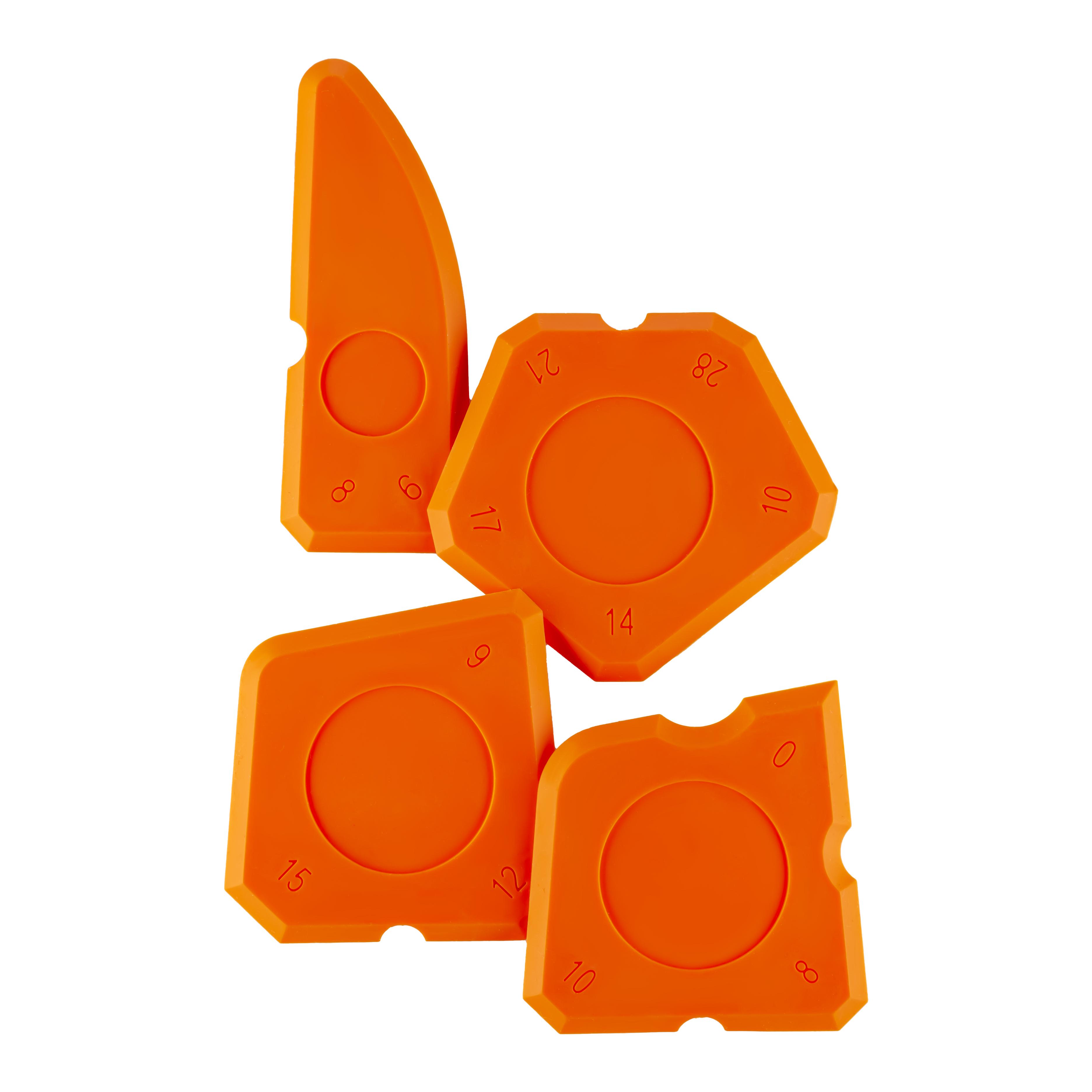 Набір шпателів для силікону Polax 4 шт. (100-463) - фото 3 Набір шпателів для силікону Polax 4 шт. (100-463) - фото 3