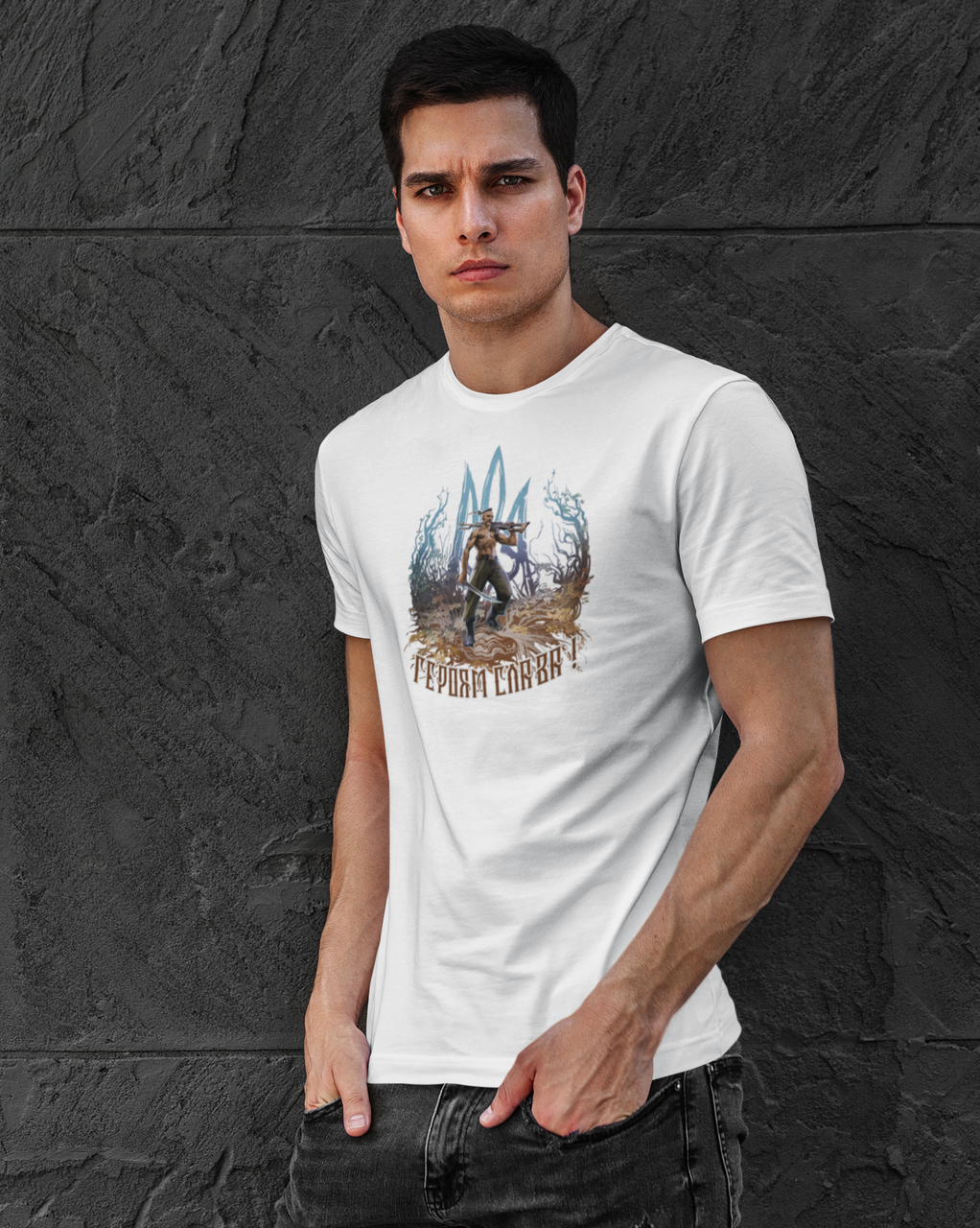 Футболка чоловіча Mishe 11000141 Патріотична XXXL (75212887) - фото 2 Футболка чоловіча Mishe 11000141 Патріотична XXXL (75212887) - фото 2