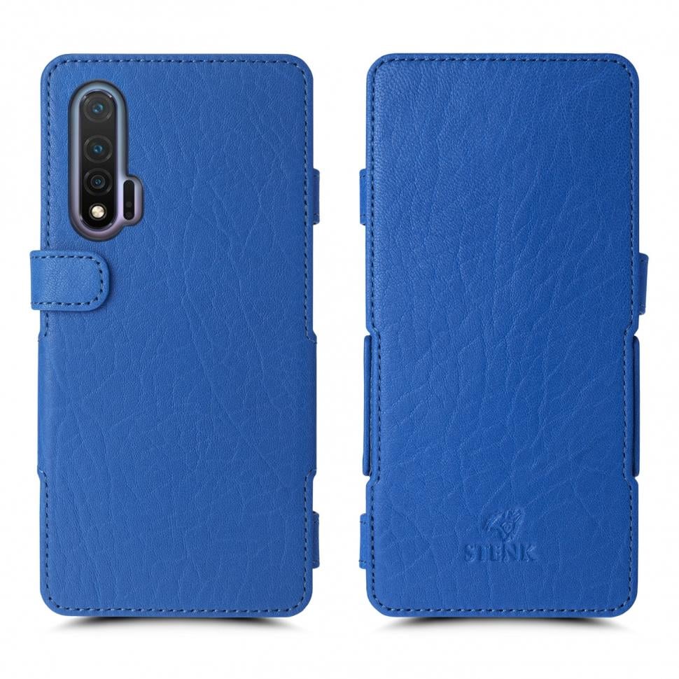 Чехол книжка Stenk Prime для Huawei Nova 6 Ярко-синий (66960)