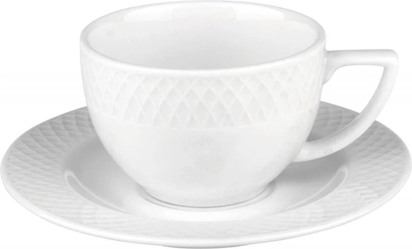 Набор для капучино Wilmax Julia 880106-JV/6C фарфоровый 170 мл 12 пр. Белый (2584656235)