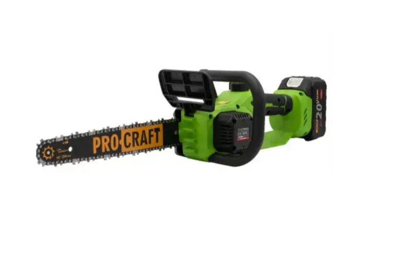 Пила цепная аккумуляторная ProCraft с 1 АКБ (PKA-34) - фото 3 Пила цепная аккумуляторная ProCraft с 1 АКБ (PKA-34) - фото 3