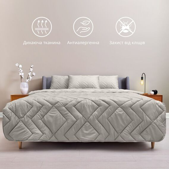 Ковдра IDEIA Nordic Comfort зимова 200x220 см Білий - фото 1