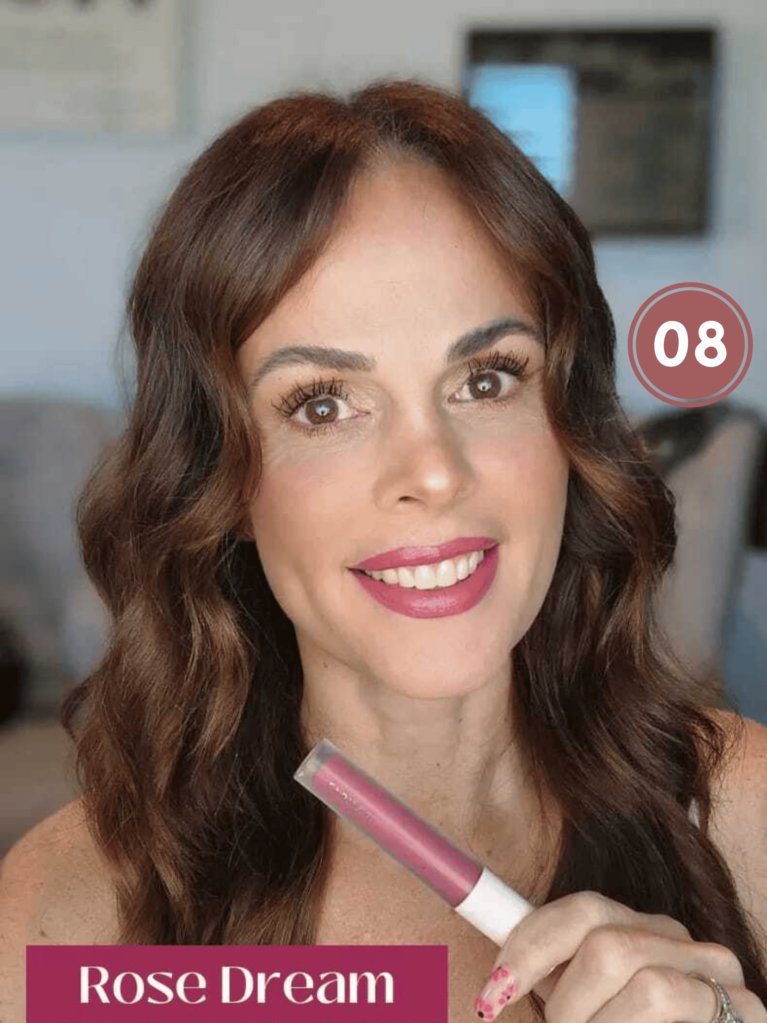 Помада рідка матова Farmasi 08 Rose Dream 4 г (77627834) - фото 2 Помада рідка матова Farmasi 08 Rose Dream 4 г (77627834) - фото 2