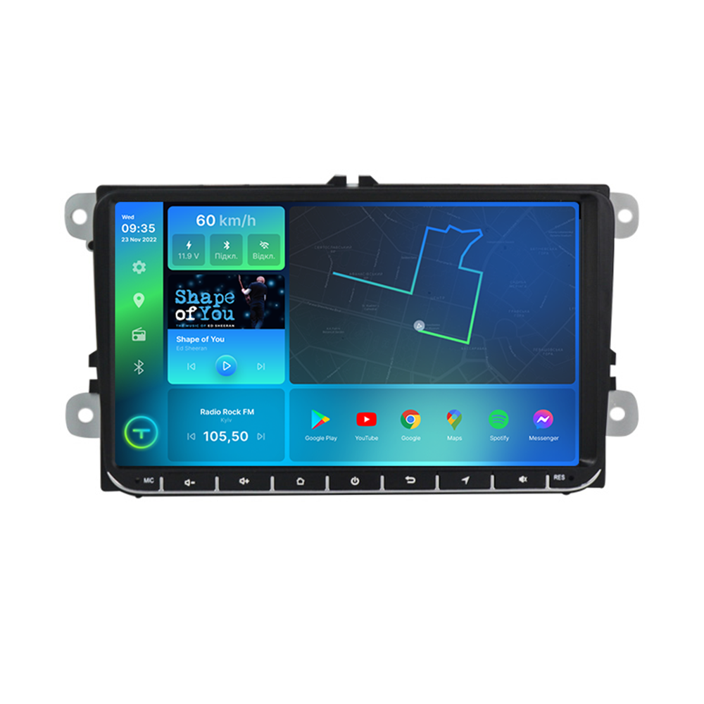 Автомагнитола штатная Torssen 2K 9432 для VW Universall 4G/Carplay/DSP (202303565)