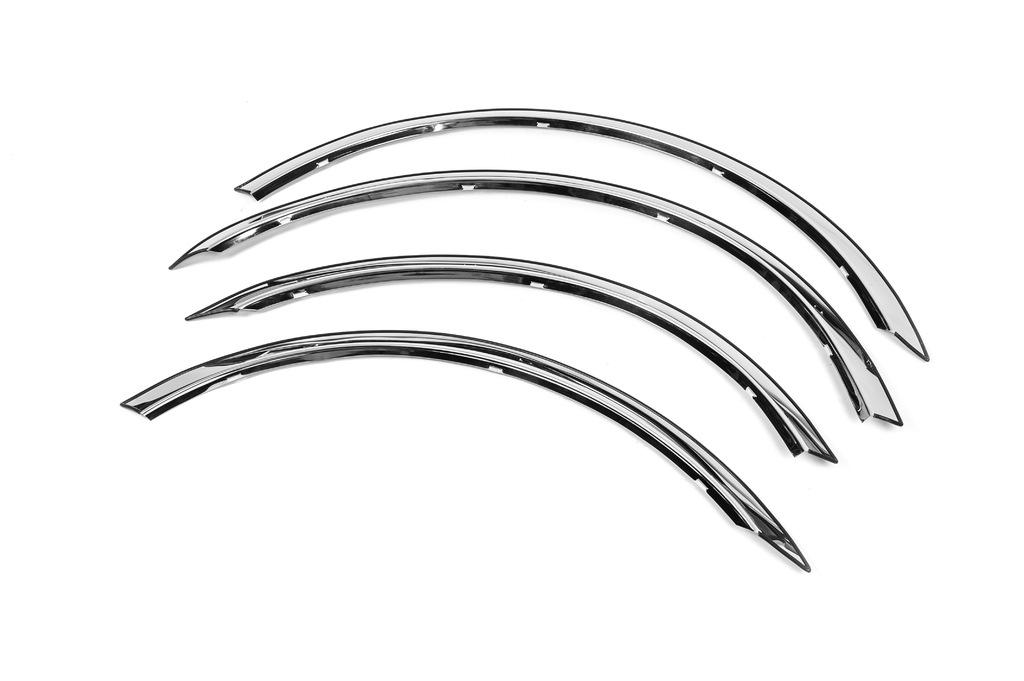 Накладки на арки Max chrome для Nissan Primera P12 2002-2007 гг. нержавеющая сталь Хром
