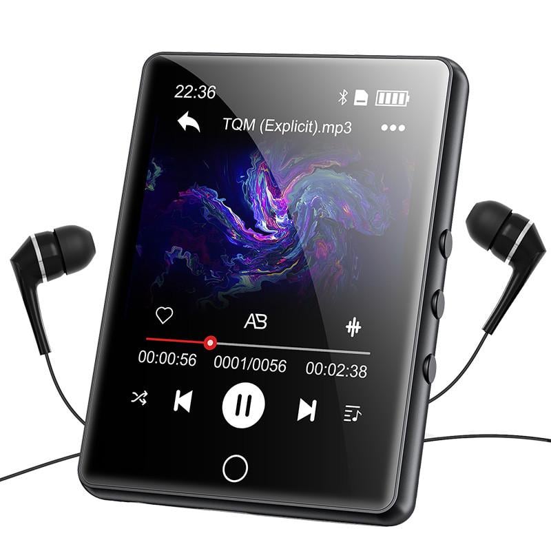 MP3-плеер A6 Bluetooth Hi-Fi 32Gb с полным сенсорным экраном/FM-радио и диктофоном