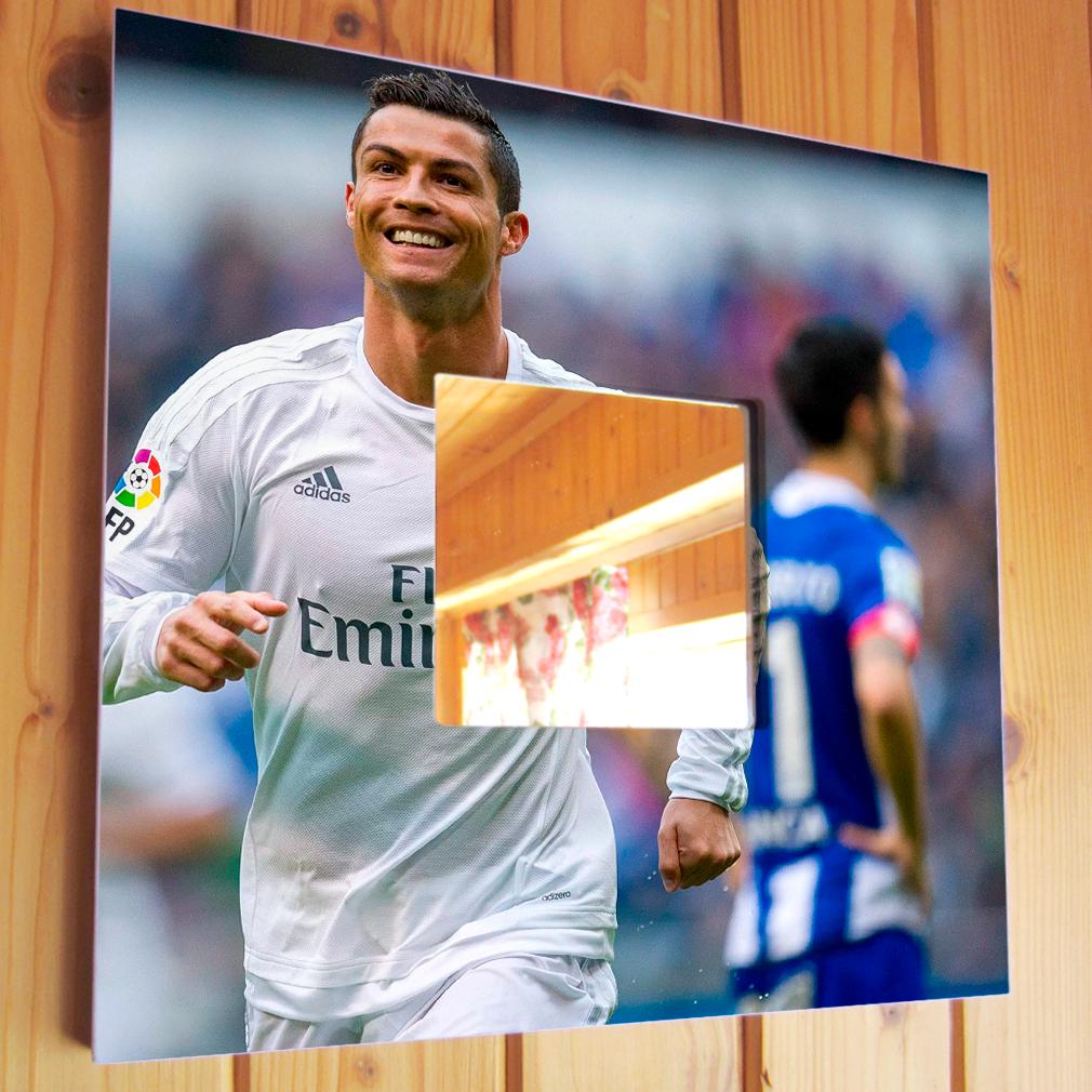 Зеркало декоративное Криштиану Роналду 260х260 мм (M03083)