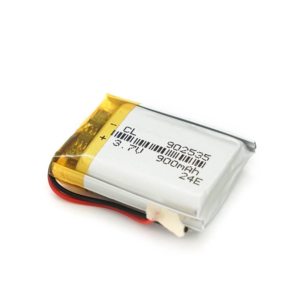 Акумулятор літій-полімерний 3,7В Li-ion 900 мАг 9х25х35 мм (39241)