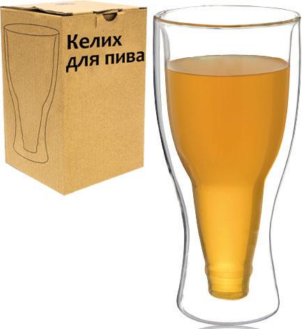 Склянка з подвійними стінками Beer Bottle 350мл - фото 3 Склянка з подвійними стінками Beer Bottle 350мл - фото 3