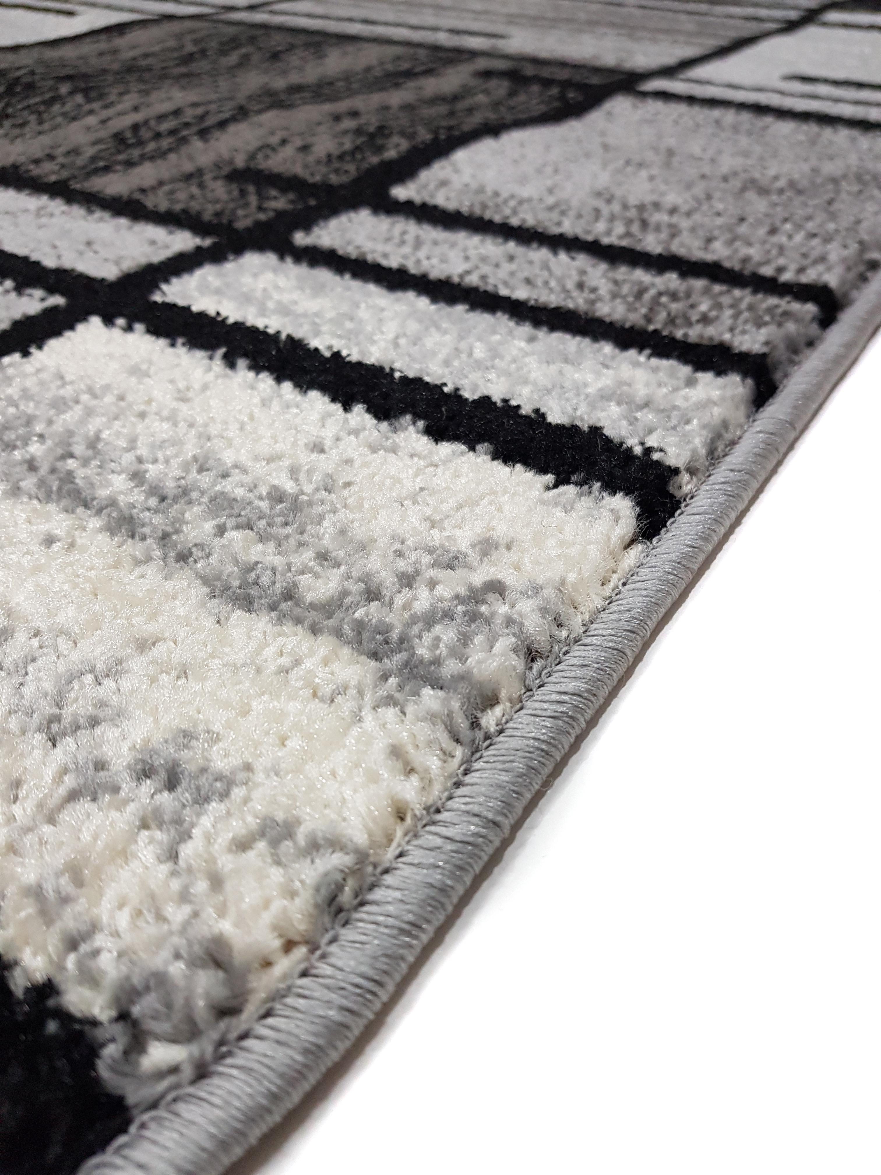 Ковер з невысоким ворсом Espresso 50x80 см овал Серый (02239ALGBО8) - фото 4