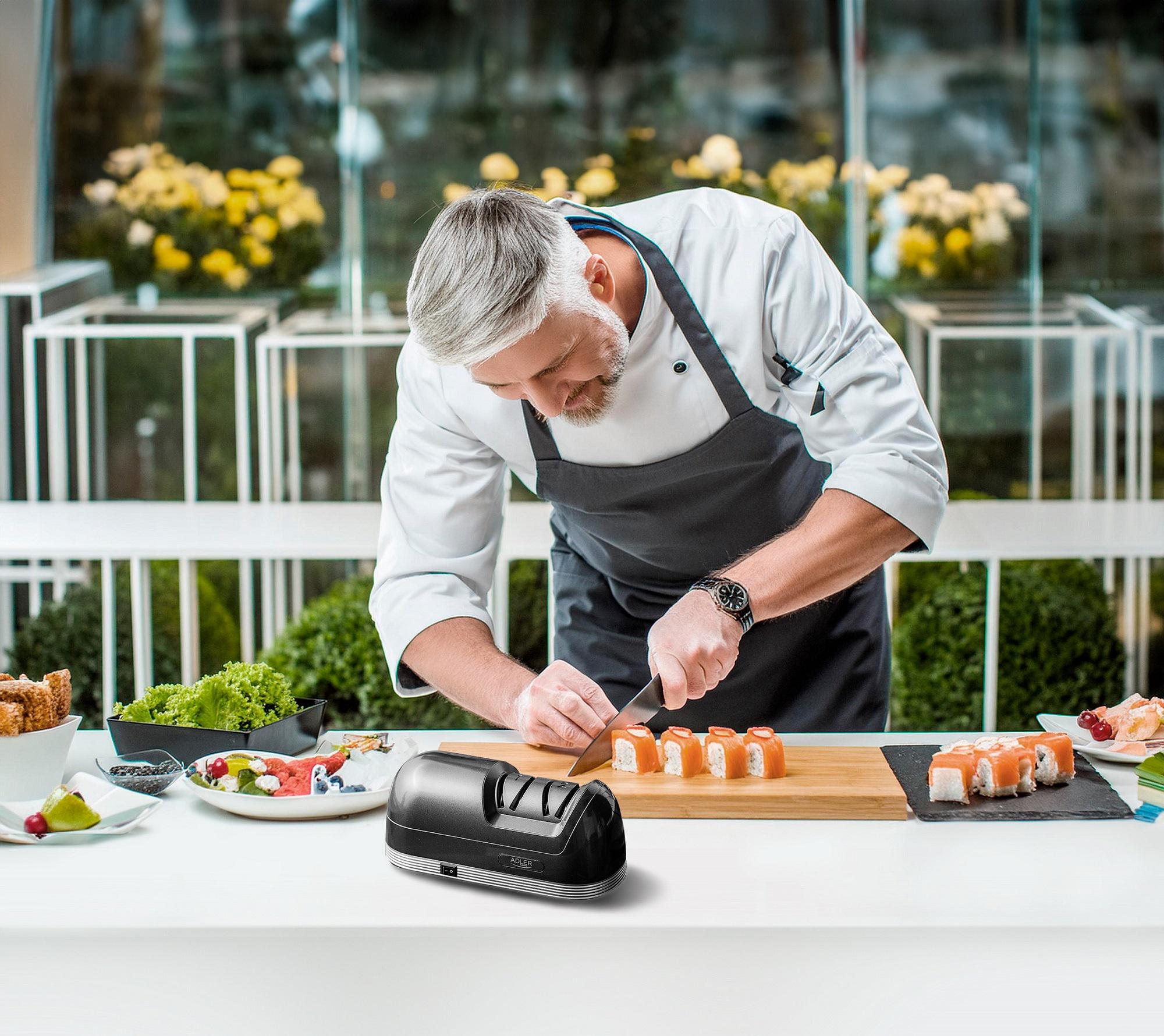 Точилка Adler AD 4508 электрическая для ножей - фото 13 Точилка Adler AD 4508 электрическая для ножей - фото 13