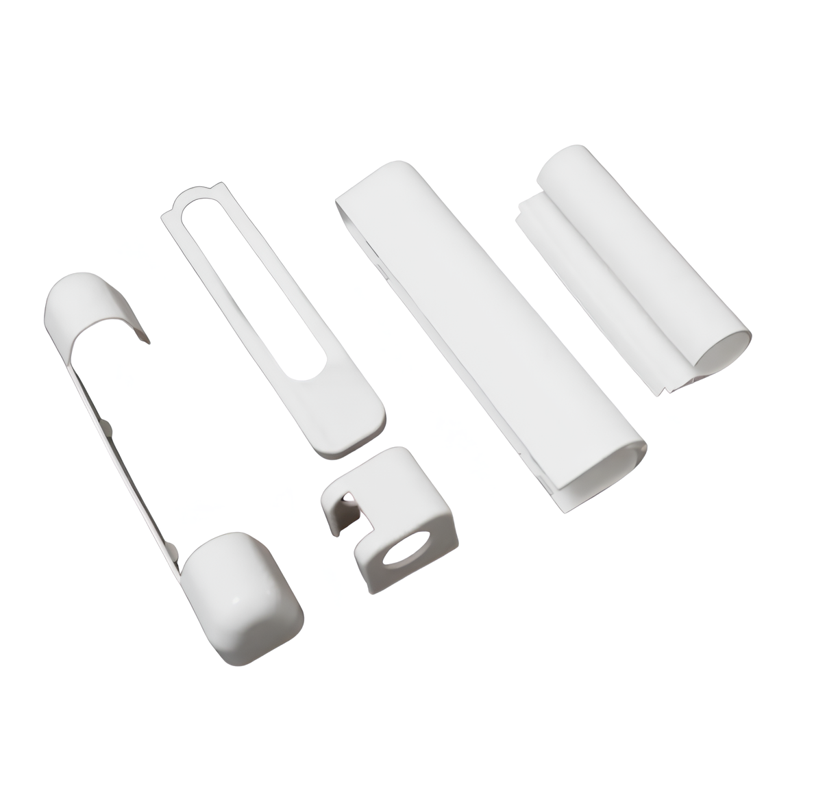 Накладки декоративні Axor для петель металопластикових вікон і дверей верхні та нижні 4 компл. Білий (10730)