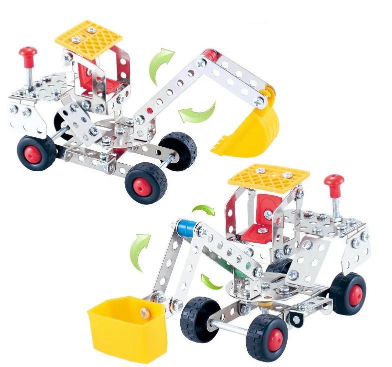 Конструктор металлический Metal Models 865 стройтехника 5в1 139 деталей (2145241173) - фото 3 Конструктор металлический Metal Models 865 стройтехника 5в1 139 деталей (2145241173) - фото 3