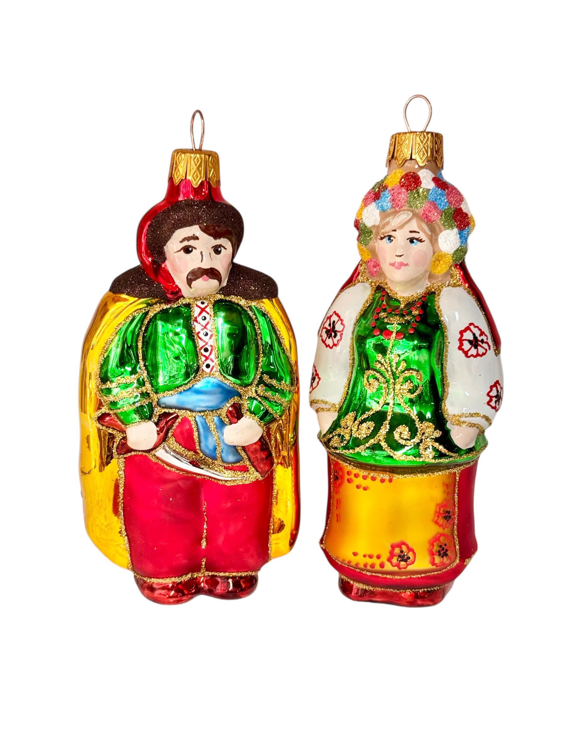 Набор игрушек на елку Гетьман 2 шт. (30088857)