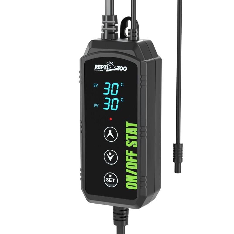 Термостат для террариума Repti-Zoo ON/OFF Thermostat диапазон 15-55°C 300 Вт (TC06) Термостат для террариума Repti-Zoo ON/OFF Thermostat диапазон 15-55°C 300 Вт (TC06)